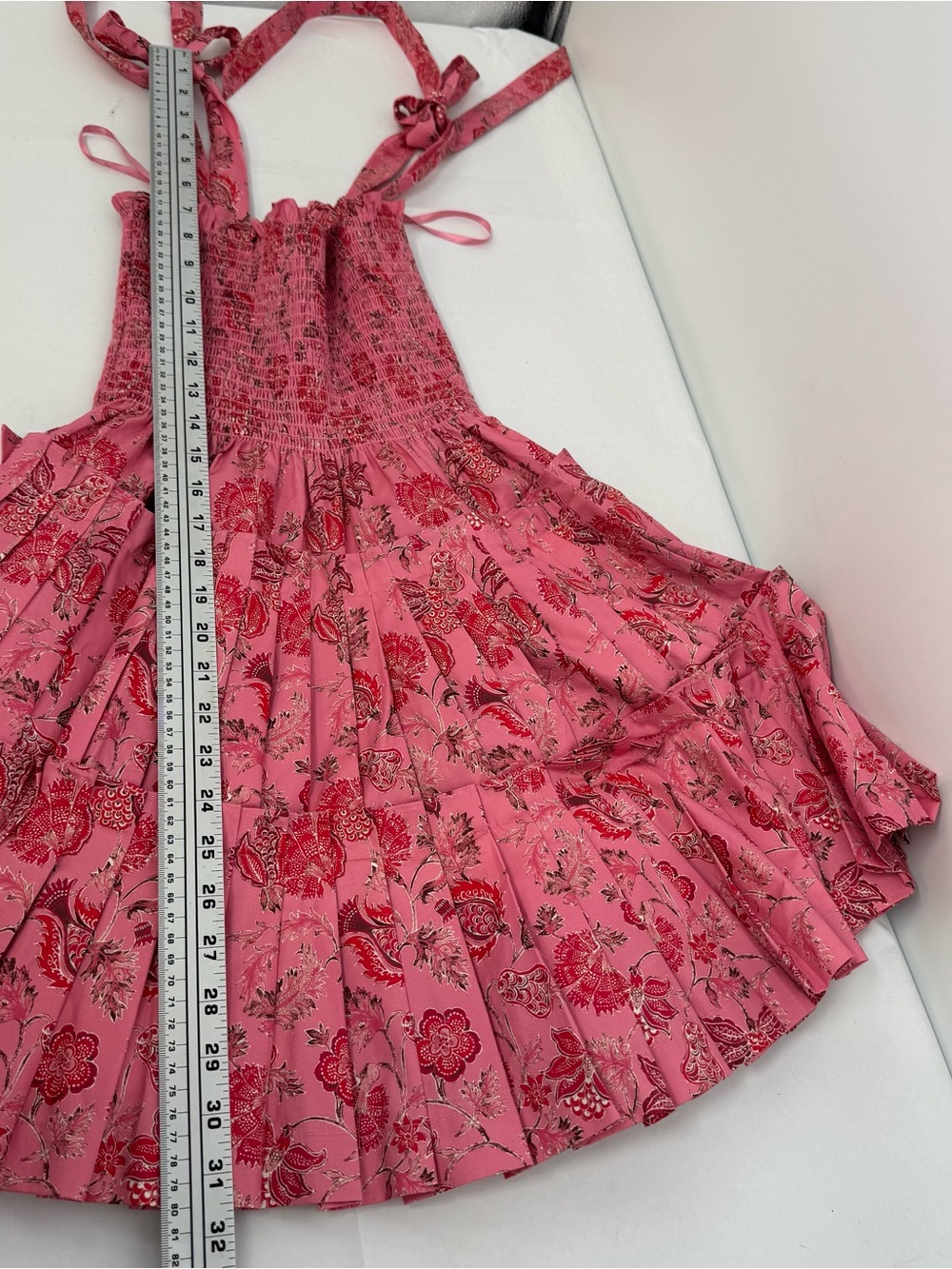 Hill House Home Ribbon Charlotte Nap Dress Size S Pink Romantic Cottagecore - Picture 11 of 11